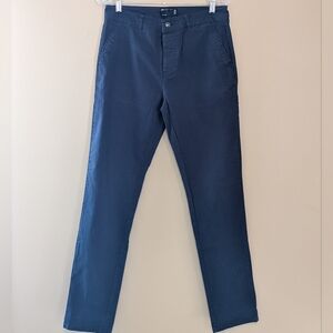 Men's ASOS Navy Blue Chinos
